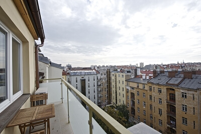 Polská, Vinohrady - Prague 2 | Rent, Apartment One-bedroom (2+kk), 78 m²