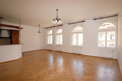 Mánesova, Vinohrady - Praha 2 | Pronájem, Byt 3+kk, 122 m²