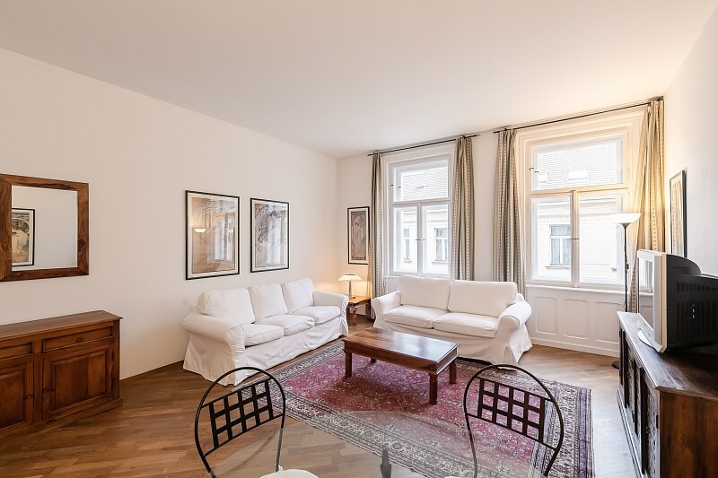 Odborů, Nové Město - Prague 2 | Rent, Apartment One-bedroom (2+1), 59 m²