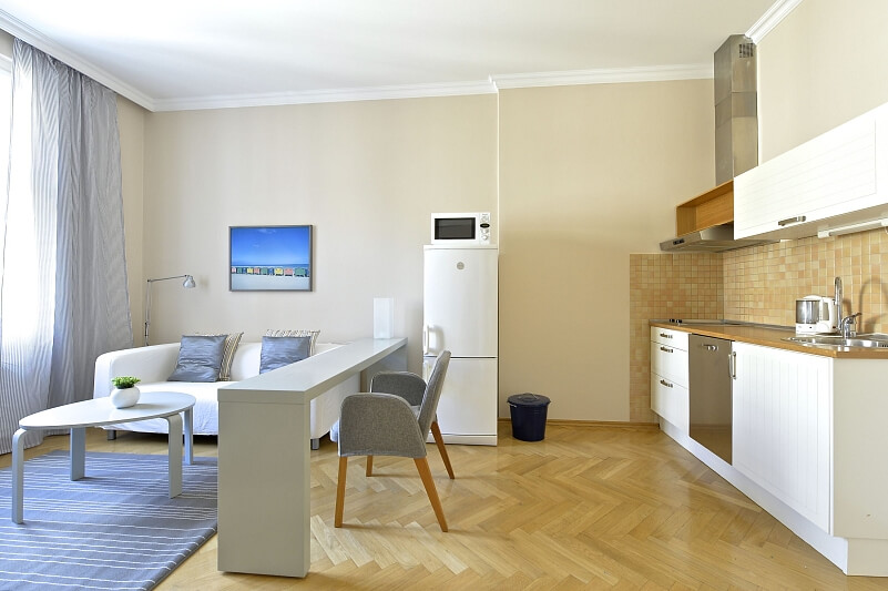 Křižíkova, Karlín - Prague 8 | Rent, Apartment One-bedroom (2+kk), 42 m²