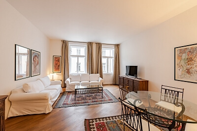 Odborů, Nové Město - Prague 2 | Rent, Apartment One-bedroom (2+1), 55 m²