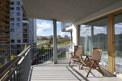 V Třešňovce, Hrdlořezy - Prague 9 | Rent, Apartment One-bedroom (2+kk), 65 m²