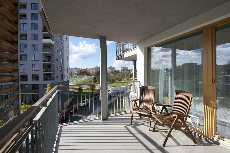 V Třešňovce, Hrdlořezy - Prague 9 | Rent, Apartment One-bedroom (2+kk), 65 m²