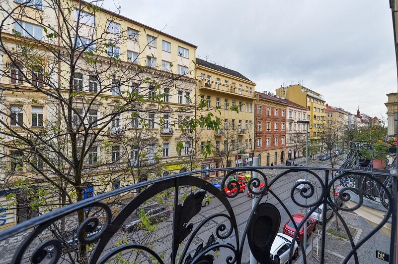 Korunní, Vinohrady - Prague 10 | Rent, Apartment One-bedroom (2+kk), 57 m²