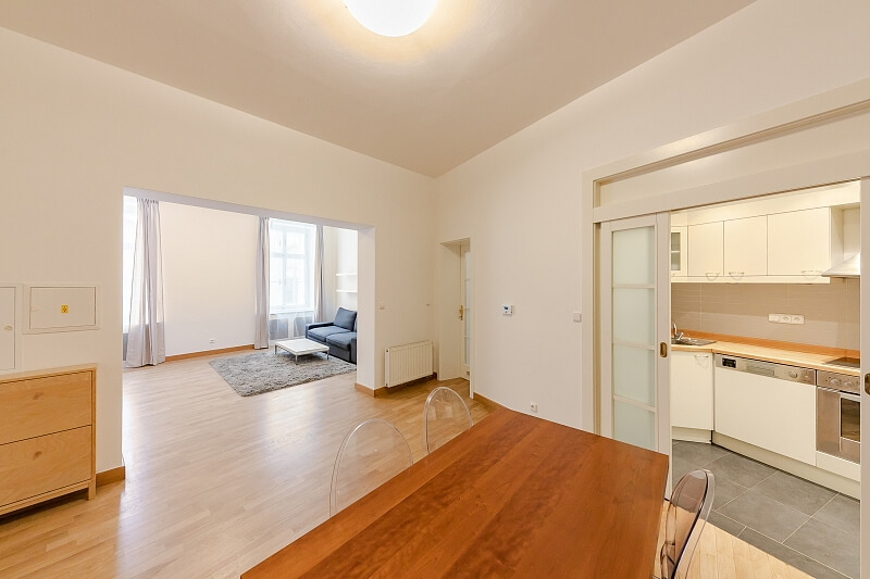 Míšeňská, Malá Strana - Prague 1 | Rent, Apartment One-bedroom (2+1), 79 m²