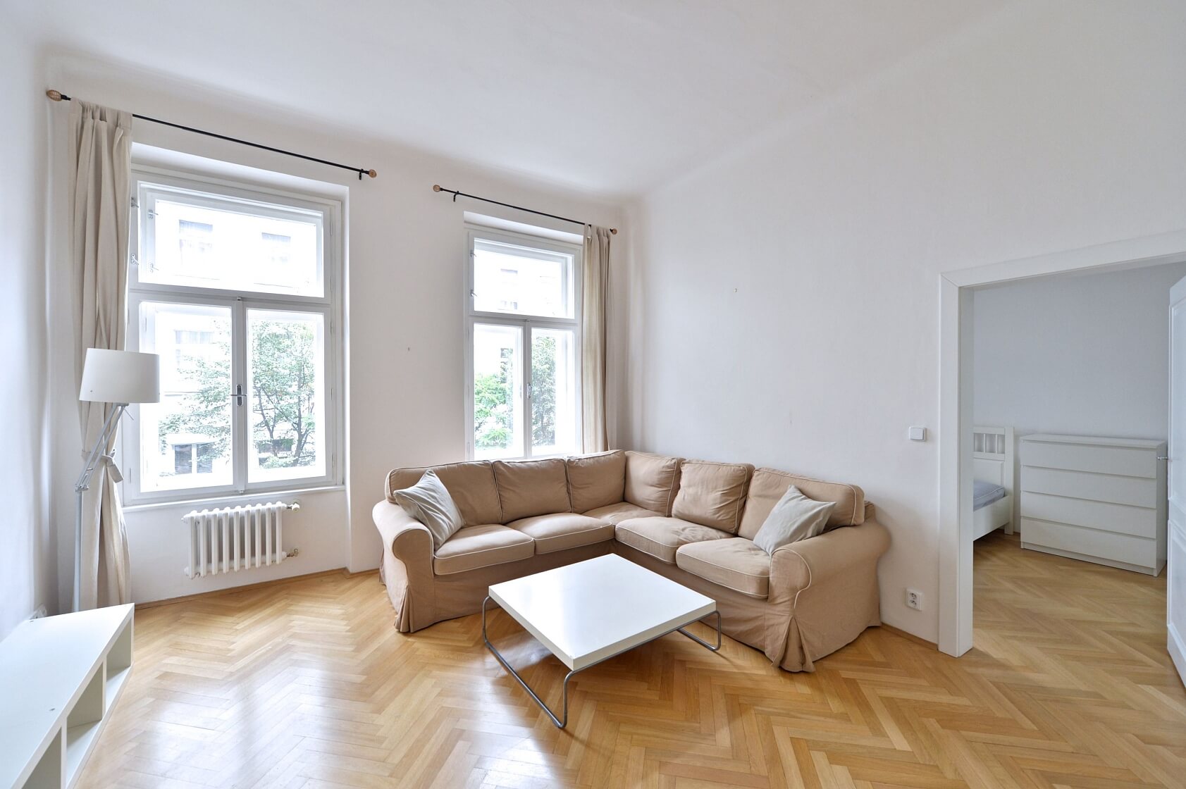 Belgická, Vinohrady - Prague 2 | Rent, Apartment Two-bedroom (3+1), 73 m²