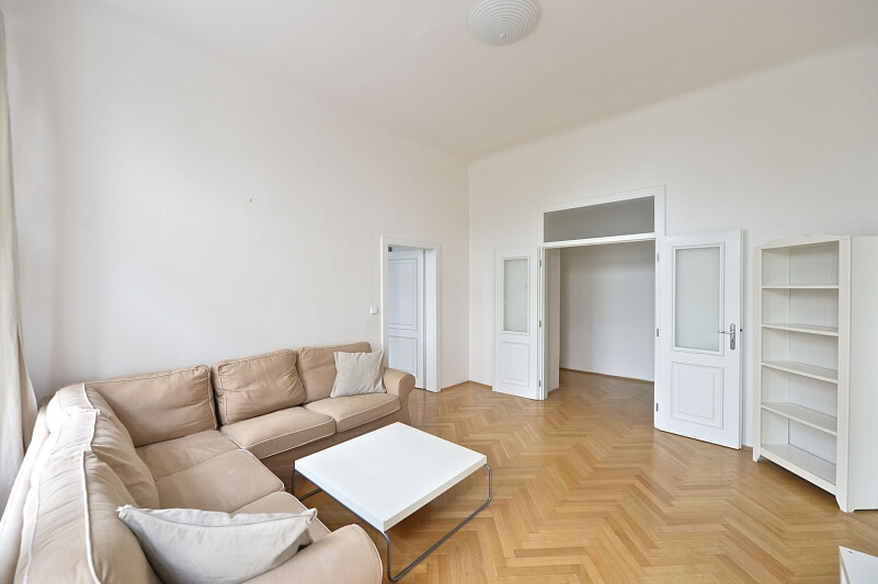 Belgická, Vinohrady - Prague 2 | Rent, Apartment Two-bedroom (3+1), 73 m²
