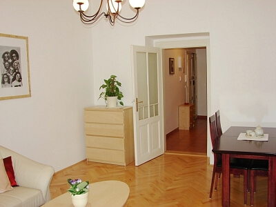 Bulharská, Vinohrady - Prague 2 | Rent, Apartment One-bedroom (2+1), 59 m²