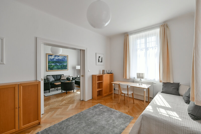 Benešovská, Vinohrady - Prague 10 | Rent, Apartment Three-bedroom (4+1), 119 m²