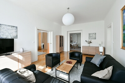 Benešovská, Vinohrady - Prague 10 | Rent, Apartment Three-bedroom (4+1), 119 m²