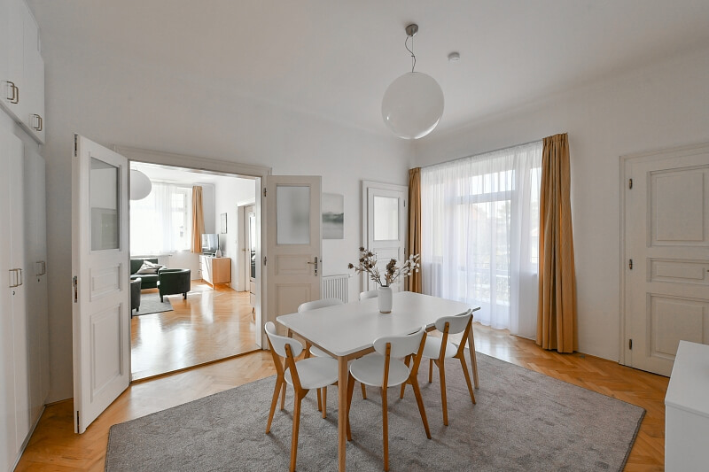 Benešovská, Vinohrady - Prague 10 | Rent, Apartment Three-bedroom (4+1), 119 m²