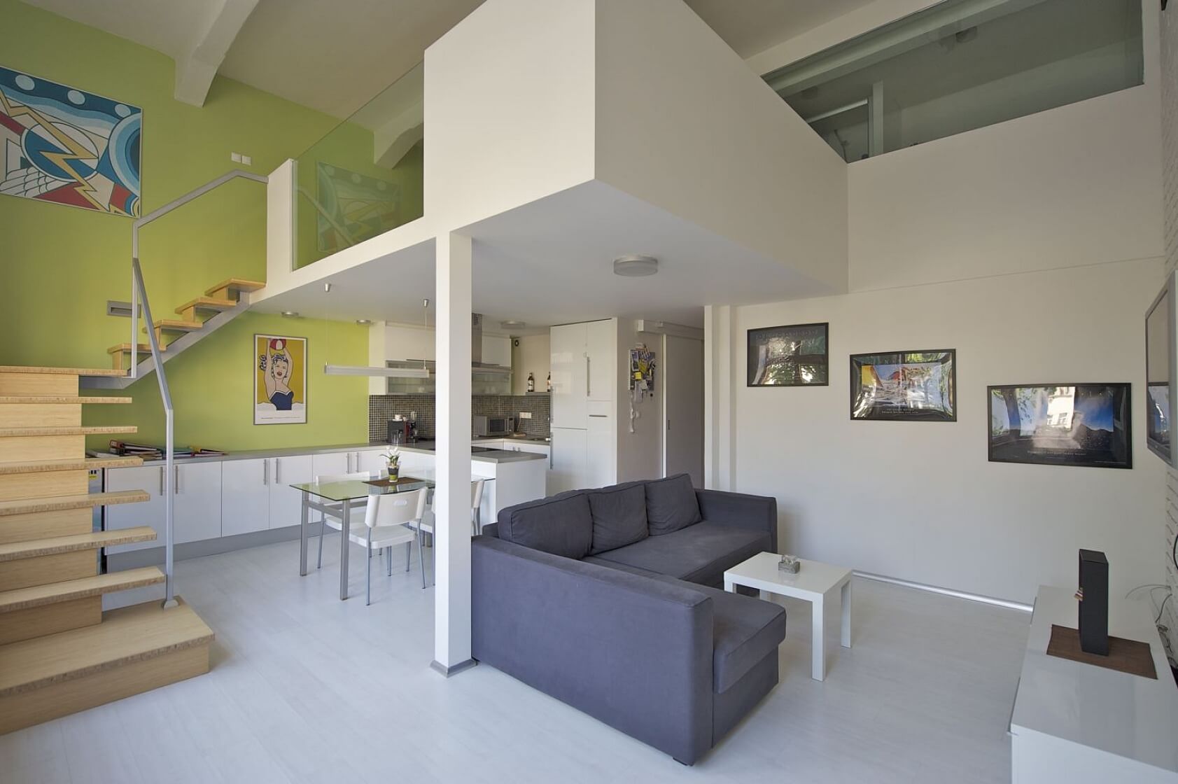 Novákových, Libeň - Prague 8 | Rent, Apartment One-bedroom (2+kk), 75 m²