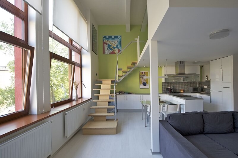 Novákových, Libeň - Prague 8 | Rent, Apartment One-bedroom (2+kk), 75 m²