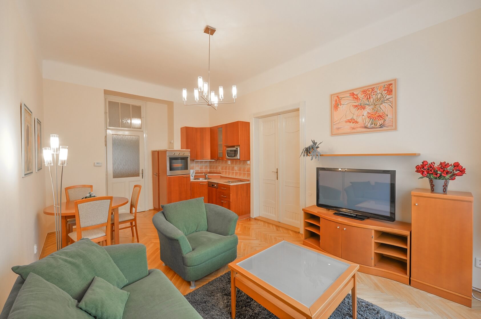 U Kanálky, Vinohrady - Praha 2 | Pronájem, Byt 2+kk, 58 m²