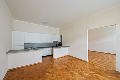 Mělnická, Malá Strana - Prague 5 | Rent, Apartment Two-bedroom (3+1), 93 m²