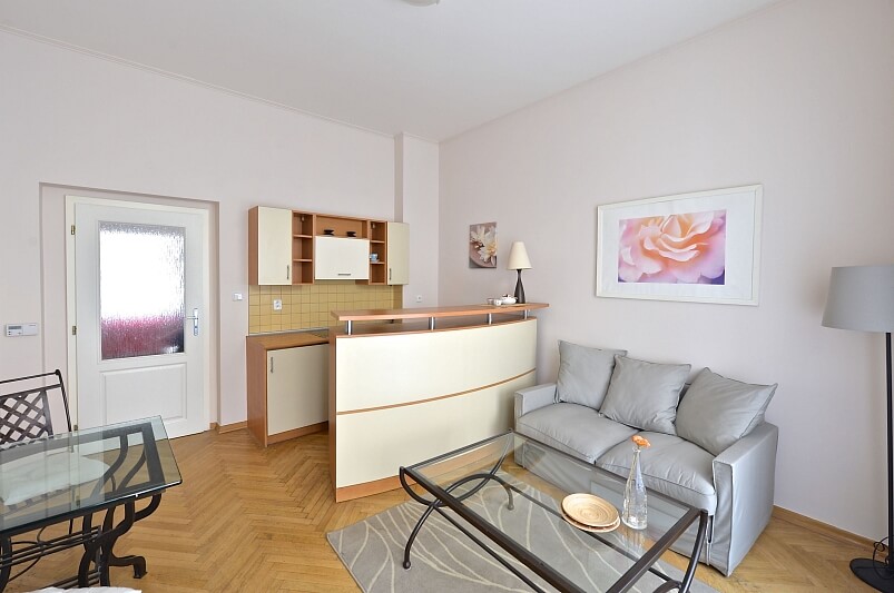 Jana Masaryka, Vinohrady - Prague 2 | Rent, Apartment One-bedroom (2+kk), 40 m²