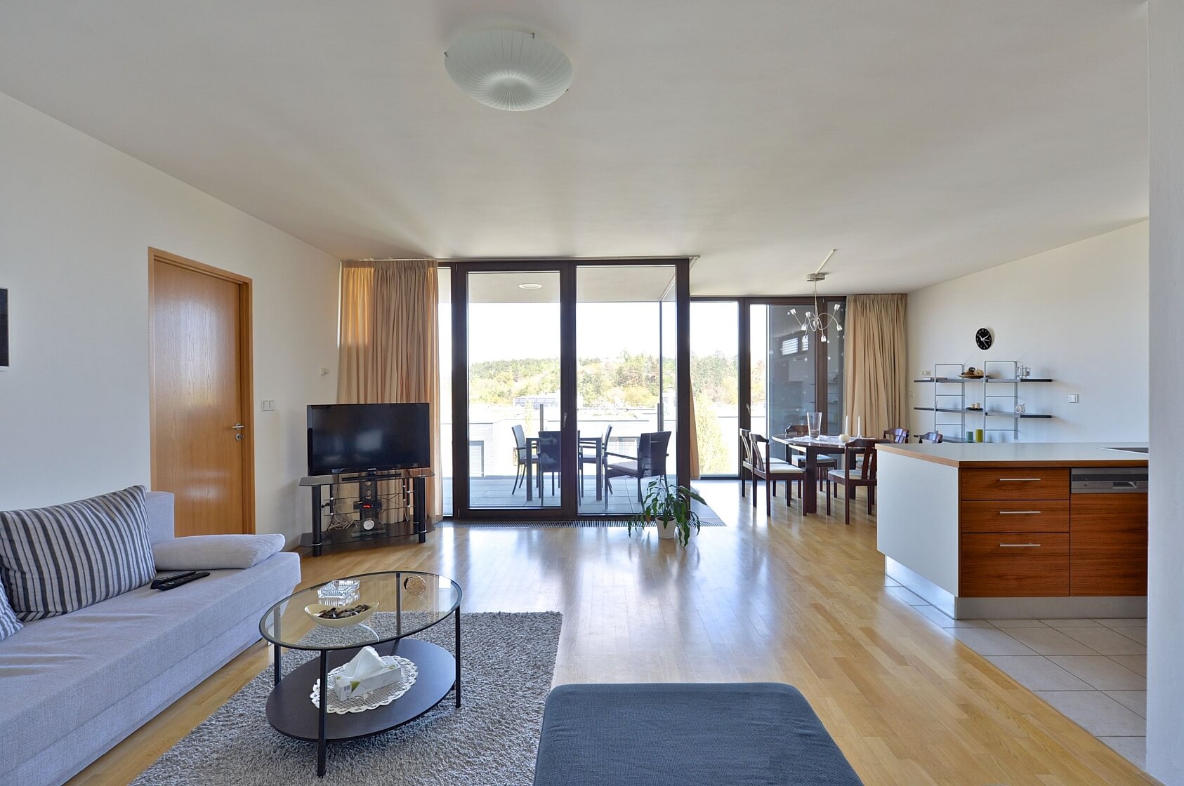 Nobelova, Vokovice - Praha 6 | Pronájem, Byt 4+kk, 117 m²