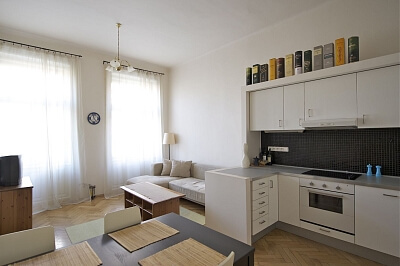 Konviktská, Staré Město - Prague 1 | Rent, Apartment One-bedroom (2+kk), 70 m²