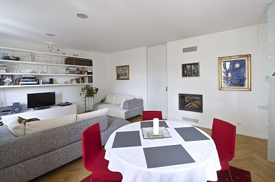 Pod hájem, Smíchov - Prague 5 | Rent, Apartment One-bedroom (2+kk), 86 m²