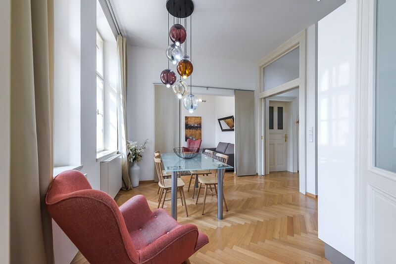 Ve Smečkách, Nové Město - Prague 1 | Rent, Apartment One-bedroom (2+kk), 62 m²