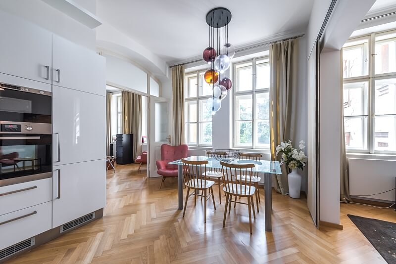 Ve Smečkách, Nové Město - Prague 1 | Rent, Apartment One-bedroom (2+kk), 62 m²