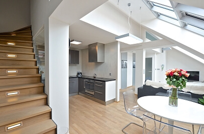 Na Bělidle, Smíchov - Praha 5 | Pronájem, Byt 3+kk, 155 m²