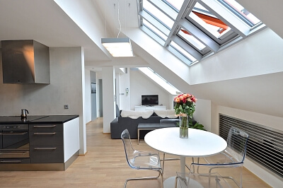 Na Bělidle, Smíchov - Prague 5 | Rent, Apartment Two-bedroom (3+kk), 155 m²