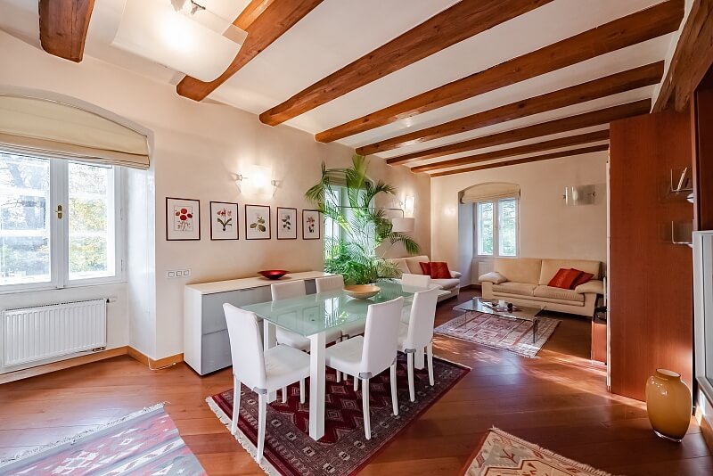 Povltavská, Troja - Prague 7 | Rent, Apartment One-bedroom (2+kk), 63 m²