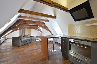 Malostranské náměstí, Malá Strana - Praha 1 | Pronájem, Byt 1+kk, 113 m²