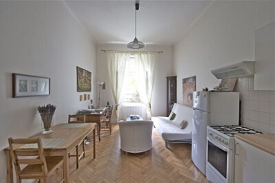 Kladská, Vinohrady - Prague 2 | Sale, Apartment One-bedroom (2+kk), 47 m²