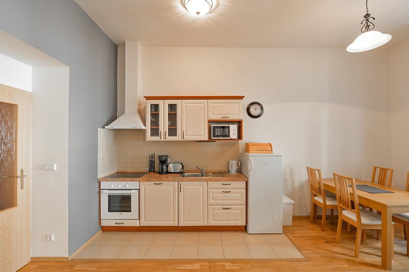 Na Kozačce, Vinohrady - Prague 2 | Rent, Apartment One-bedroom (2+kk), 56 m²