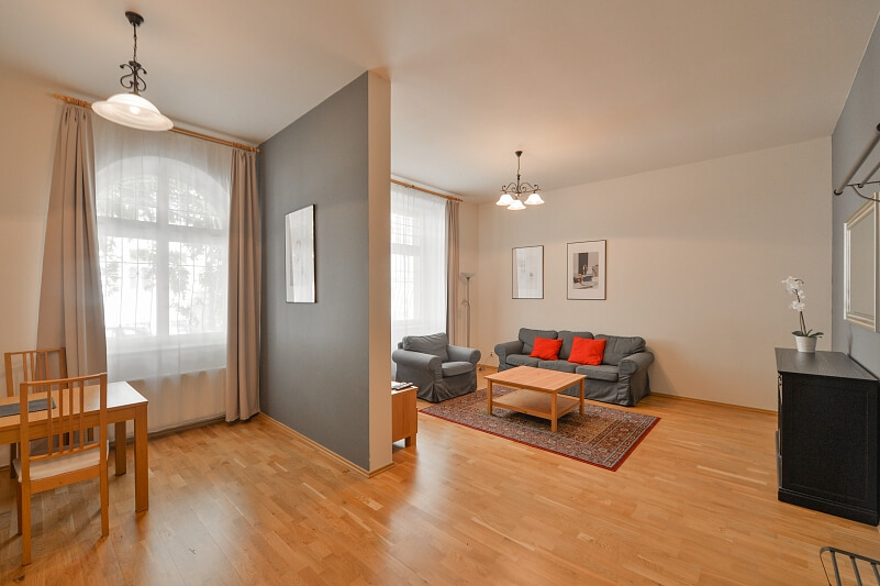 Na Kozačce, Vinohrady - Prague 2 | Rent, Apartment One-bedroom (2+kk), 56 m²