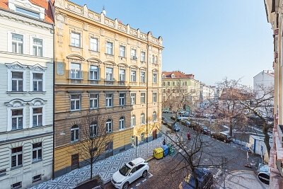 Na Kozačce, Vinohrady - Prague 2 | Rent, Apartment One-bedroom (2+kk), 48 m²