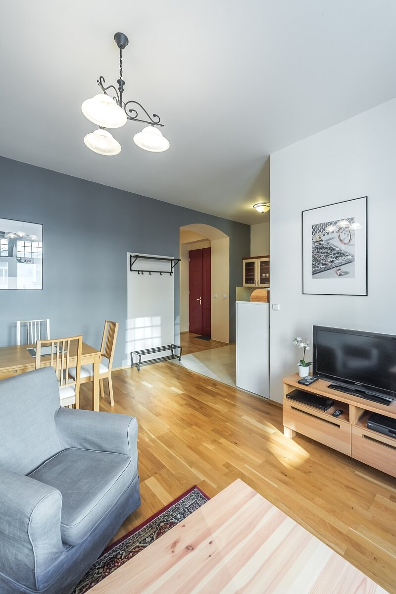 Na Kozačce, Vinohrady - Prague 2 | Rent, Apartment One-bedroom (2+kk), 48 m²