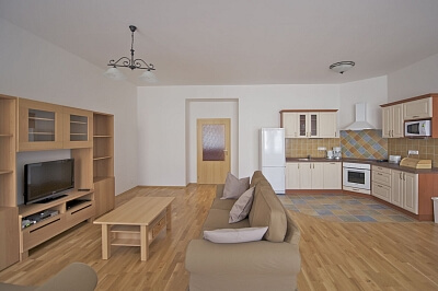 Moravská, Vinohrady - Prague 2 | Rent, Apartment One-bedroom (2+kk), 53 m²
