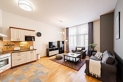 Moravská, Vinohrady - Prague 2 | Rent, Apartment Two-bedroom (3+kk), 65 m²