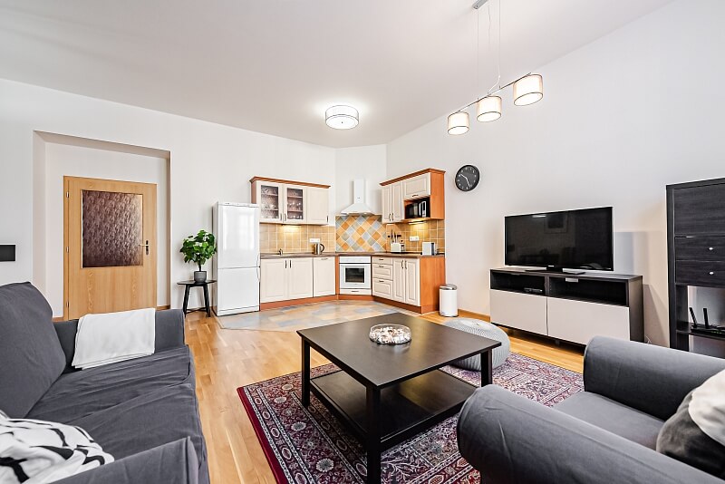 Moravská, Vinohrady - Prague 2 | Rent, Apartment Two-bedroom (3+kk), 65 m²