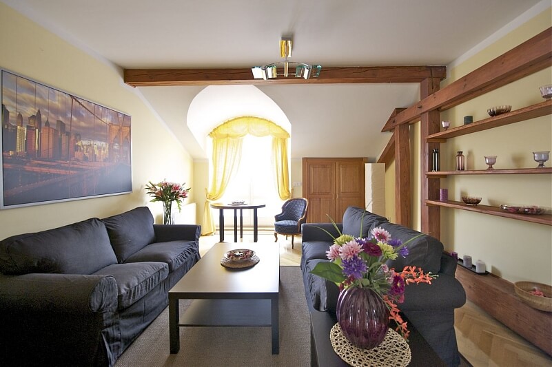 Křižovnická, Staré Město - Prague 1 | Rent, Apartment Two-bedroom (3+kk), 80 m²