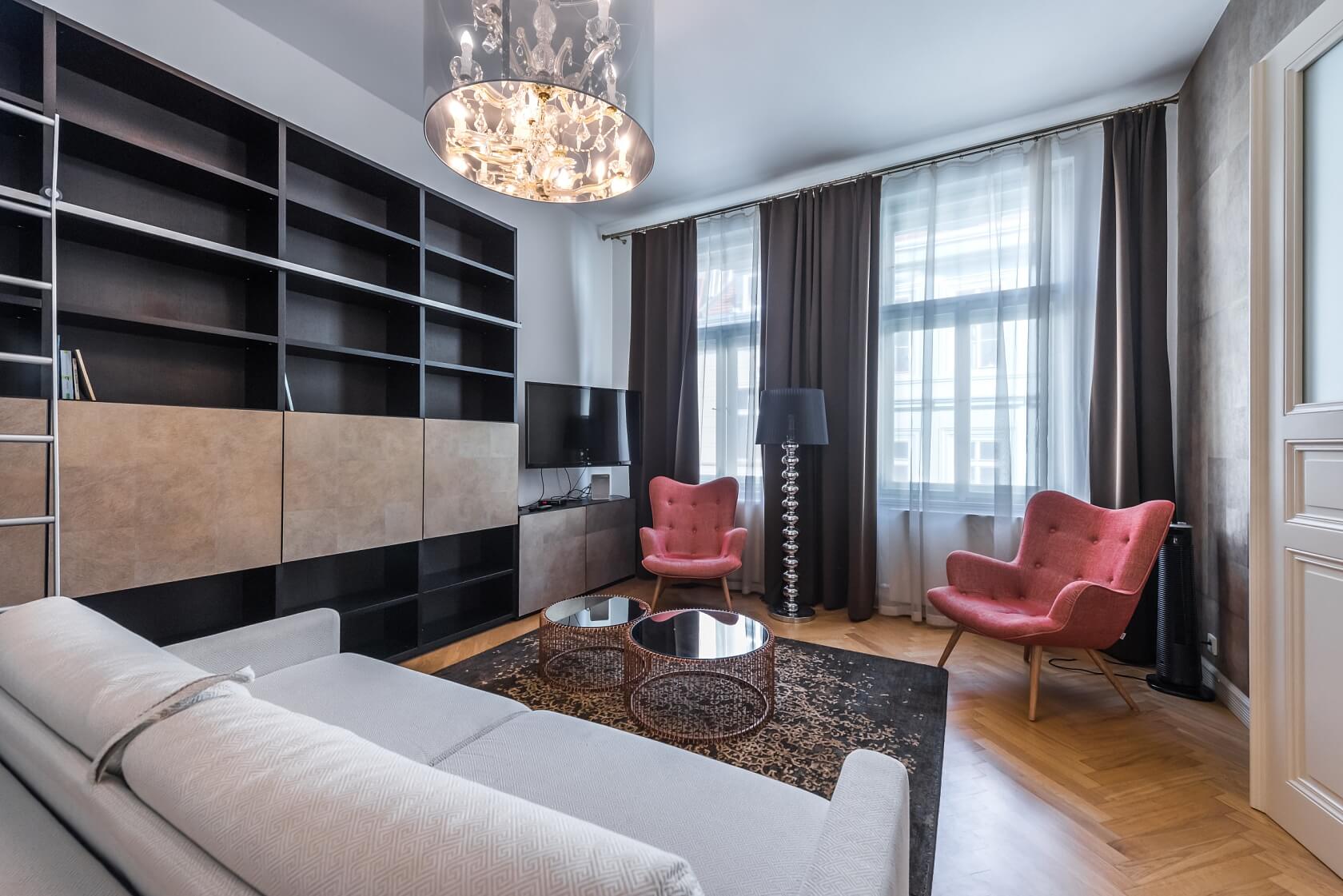 Ve Smečkách, Nové Město - Praha 1 | Pronájem, Byt 2+1, 84 m²