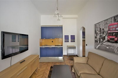 Řipská, Vinohrady - Prague 3 | Rent, Apartment One-bedroom (2+kk), 59 m²