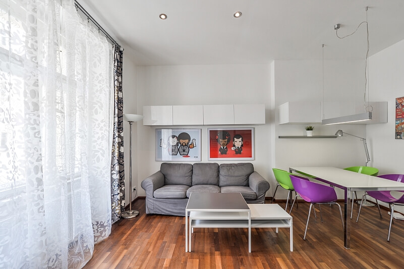 Elišky Krásnohorské, Staré Město - Prague 1 | Rent, Apartment One-bedroom (2+kk), 47 m²