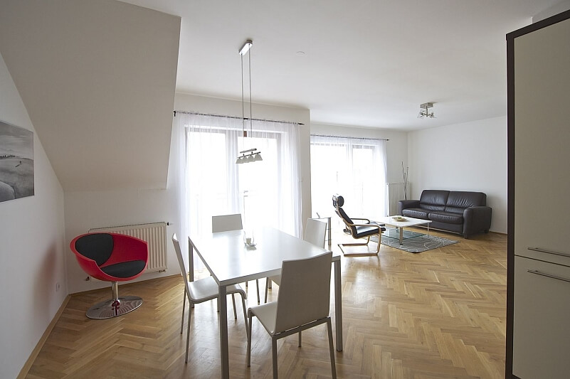 Francouzská, Vinohrady - Prague 2 | Rent, Apartment One-bedroom (2+kk), 70 m²