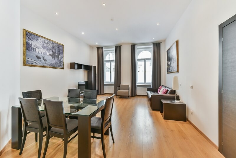 Resslova, Nové Město - Prague 2 | Rent, Apartment One-bedroom (2+kk), 78 m²