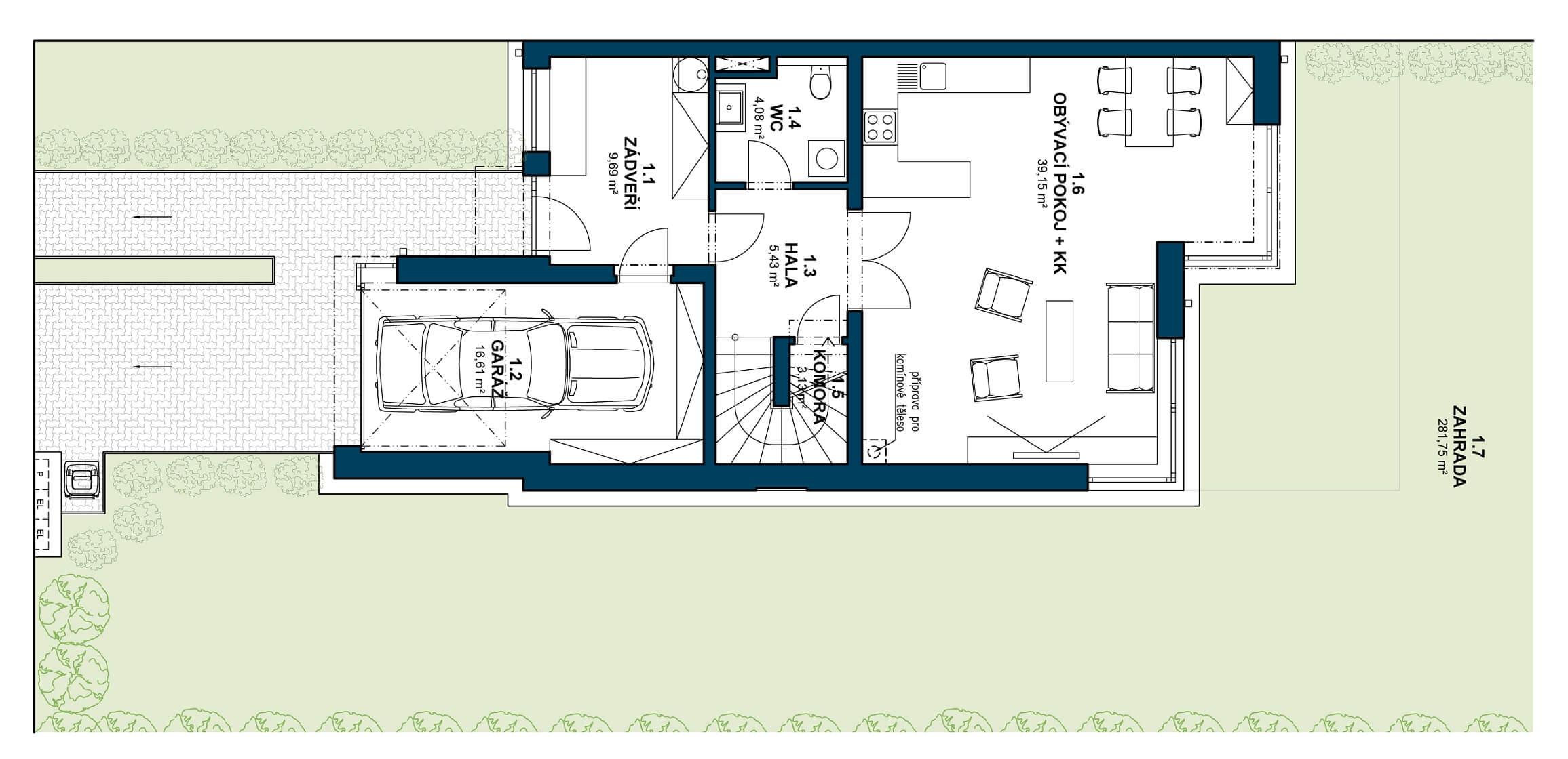 V křepelkách, Březiněves - Praha 8 | Prodej, Rodinný dům 5+kk, 181 m²