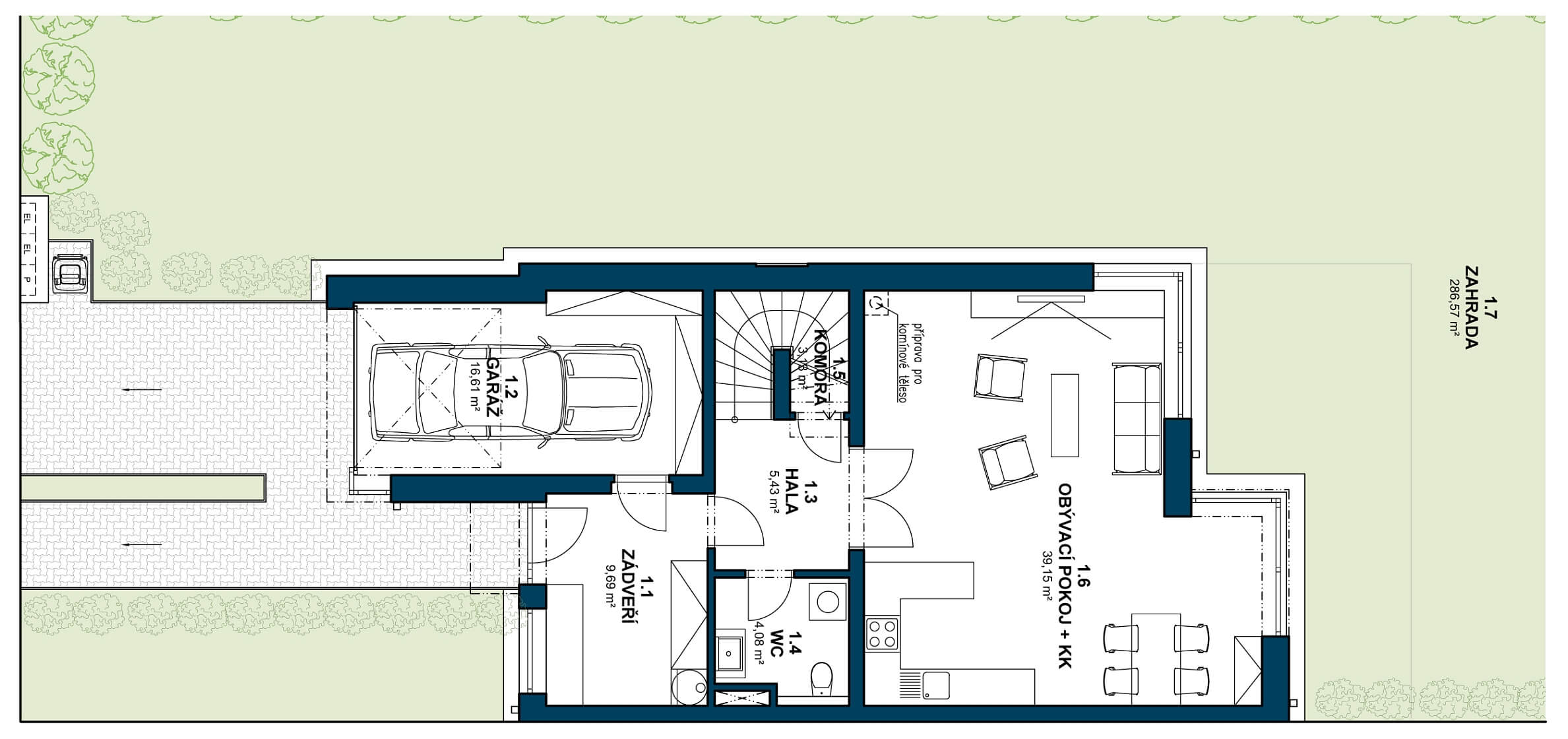 V křepelkách, Březiněves - Praha 8 | Prodej, Rodinný dům 5+kk, 181 m²