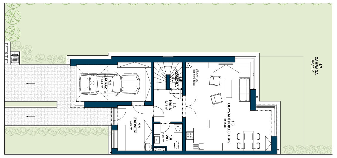 V křepelkách, Březiněves - Praha 8 | Prodej, Rodinný dům 5+kk, 181 m²