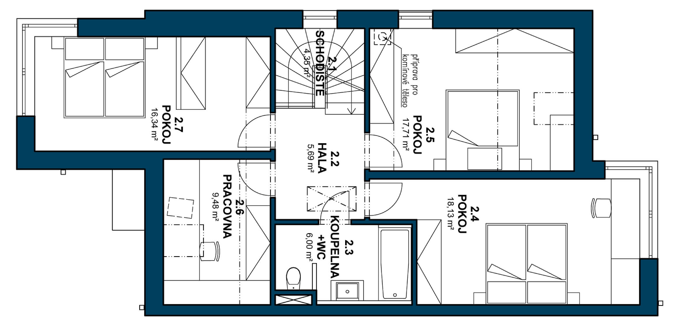 V křepelkách, Březiněves - Praha 8 | Prodej, Rodinný dům 5+kk, 181 m²