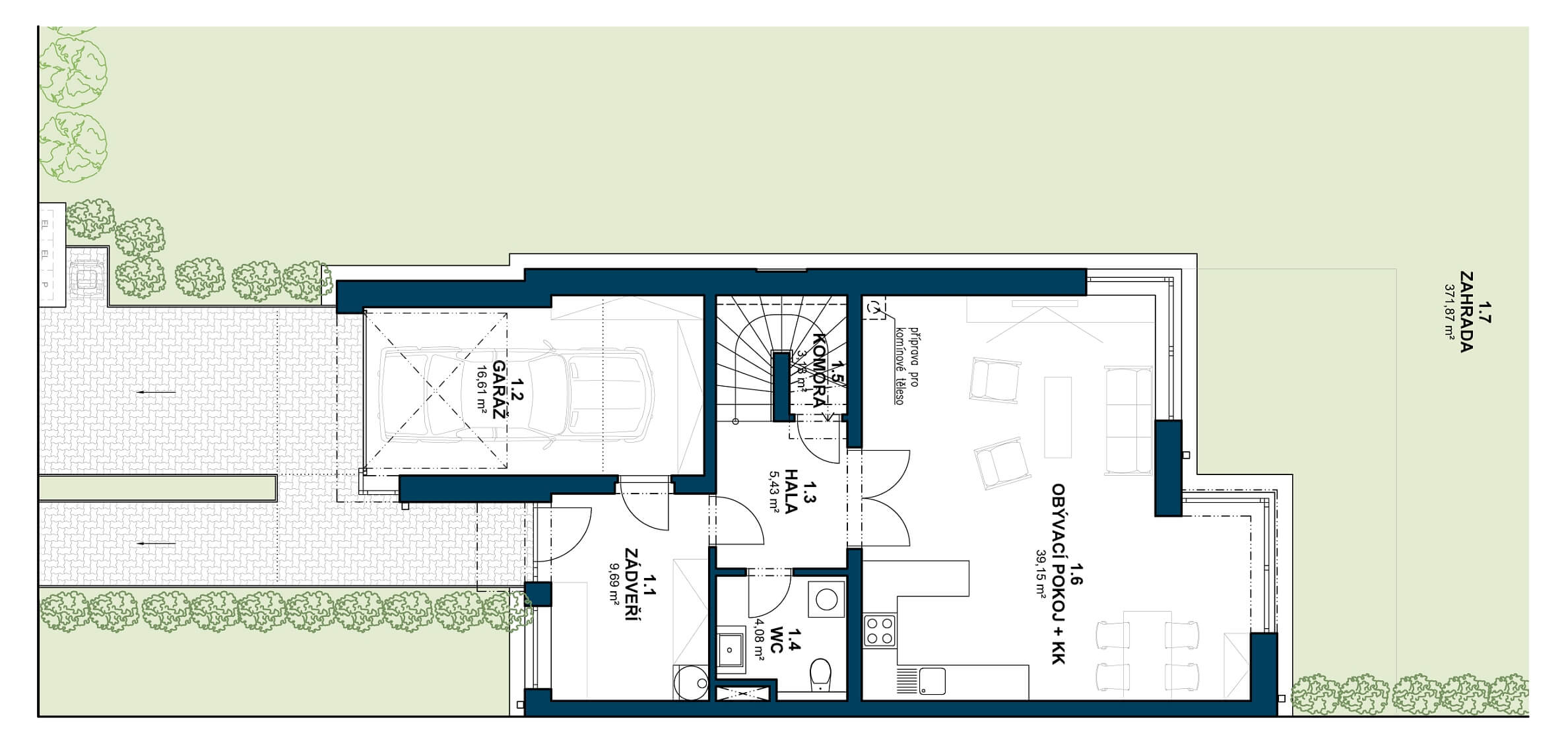 V křepelkách, Březiněves - Praha 8 | Prodej, Rodinný dům 5+kk, 181 m²