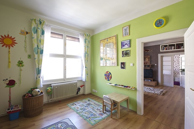 Puškinovo náměstí, Bubeneč - Prague 6 | Sale, Apartment Two-bedroom (3+1), 107 m²