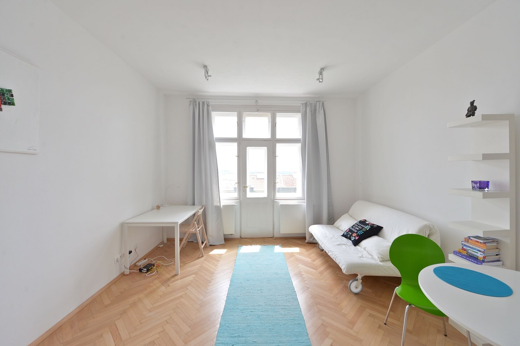 Hradešínská, Vinohrady - Praha 2 | Pronájem, Byt 1+kk, 38 m²